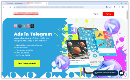 Рекламная сеть для продвижения офферов через Telegram Mini Apps | CPA Mafia