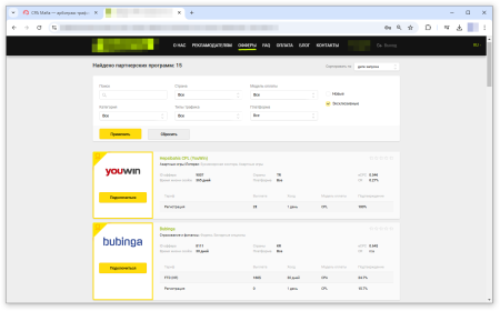 Открытые CPA-сетью для просмотра эксклюзивные офферы | CPA Mafia