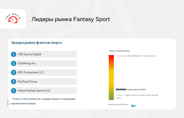 Лидеры индустрии фэнтези спорта — ТОП-5 ведущих компаний | CPA Mafia