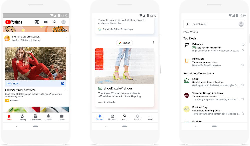 Google объявляет о новых форматах рекламы, обновленном способе покупок, новых местах размещения на Google Marketing Live